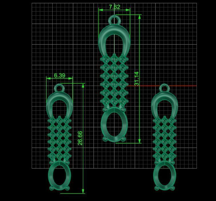 Half set 0038 3D print model_3