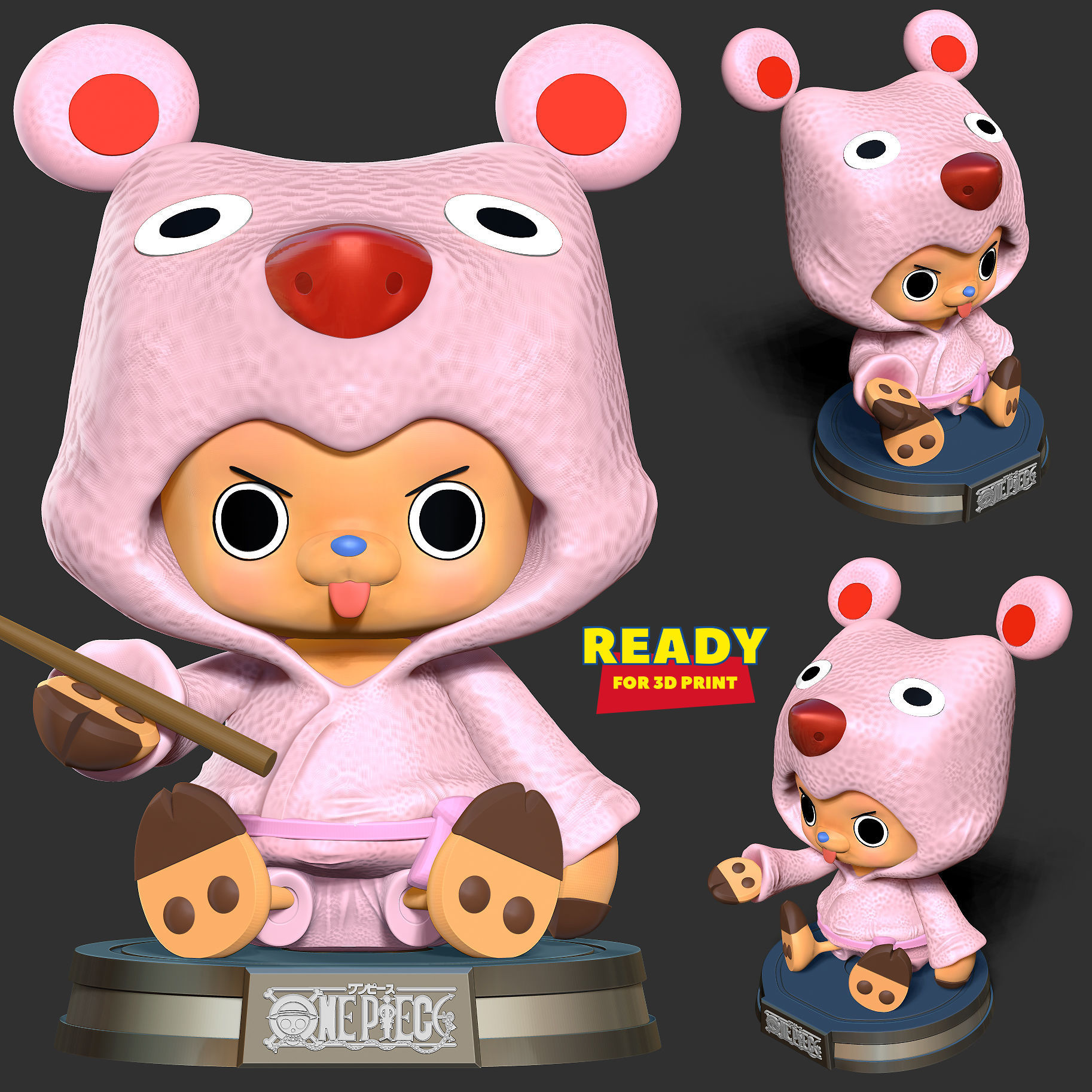 Tony Tony Chopper 3D print model_1