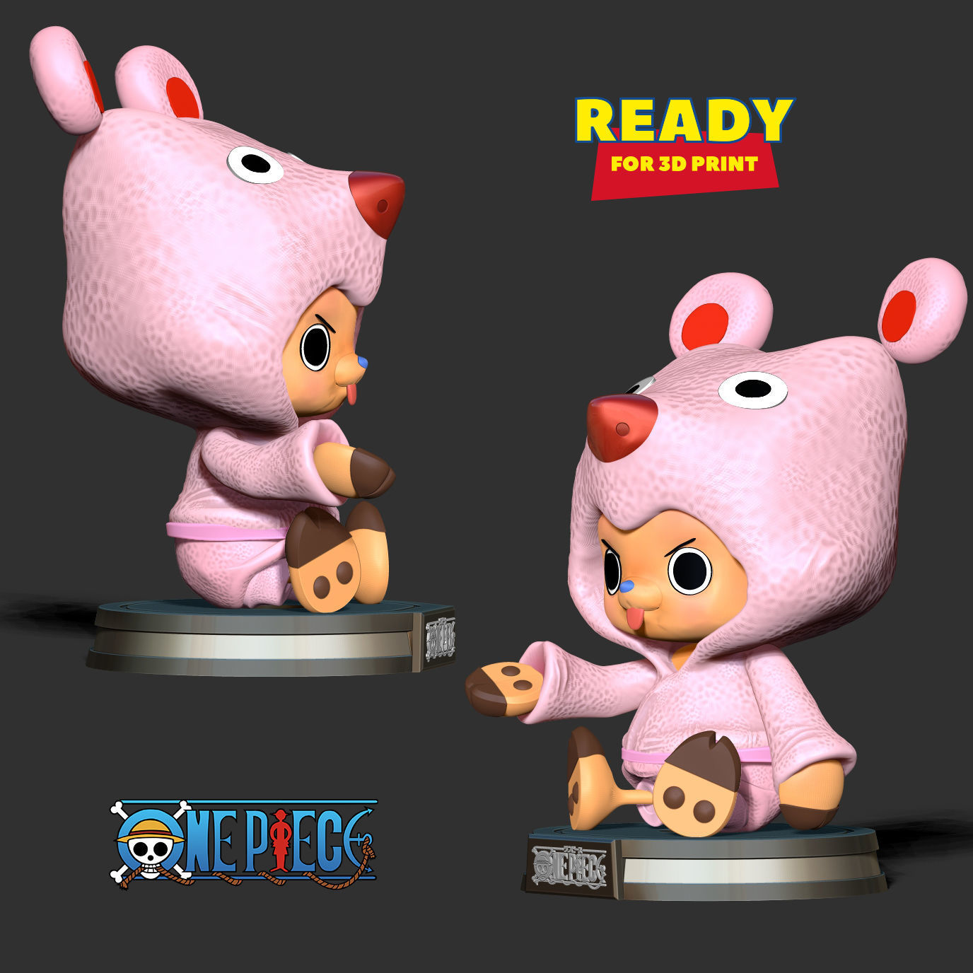 Tony Tony Chopper 3D print model_3