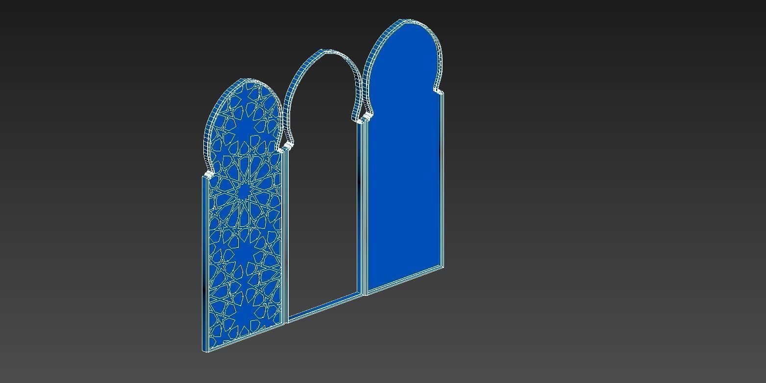 Arabic Decorative Set 3D model_13