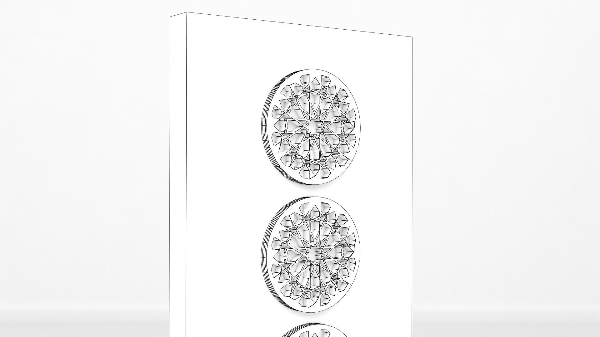 Arabic Decorative Set 3D model_7