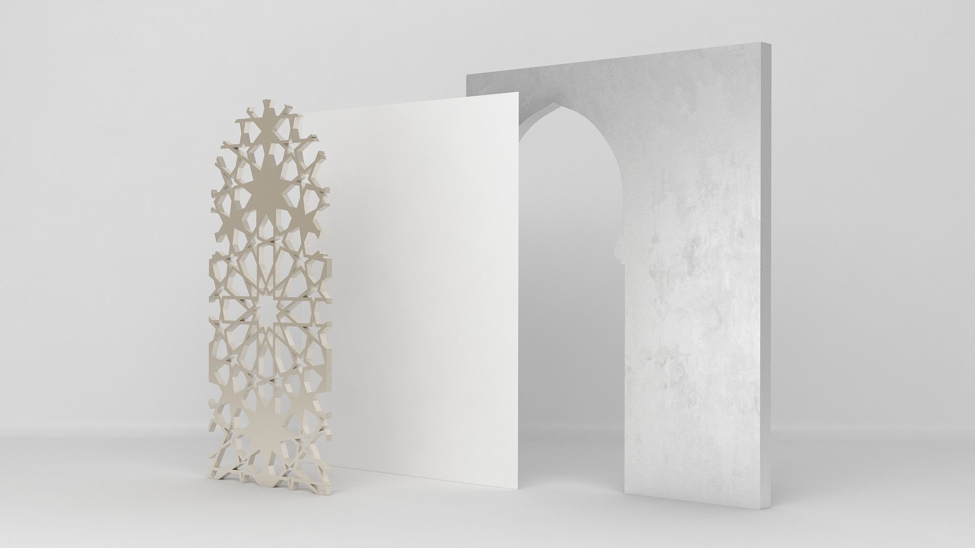 Arabic Decorative Set 3D model_5