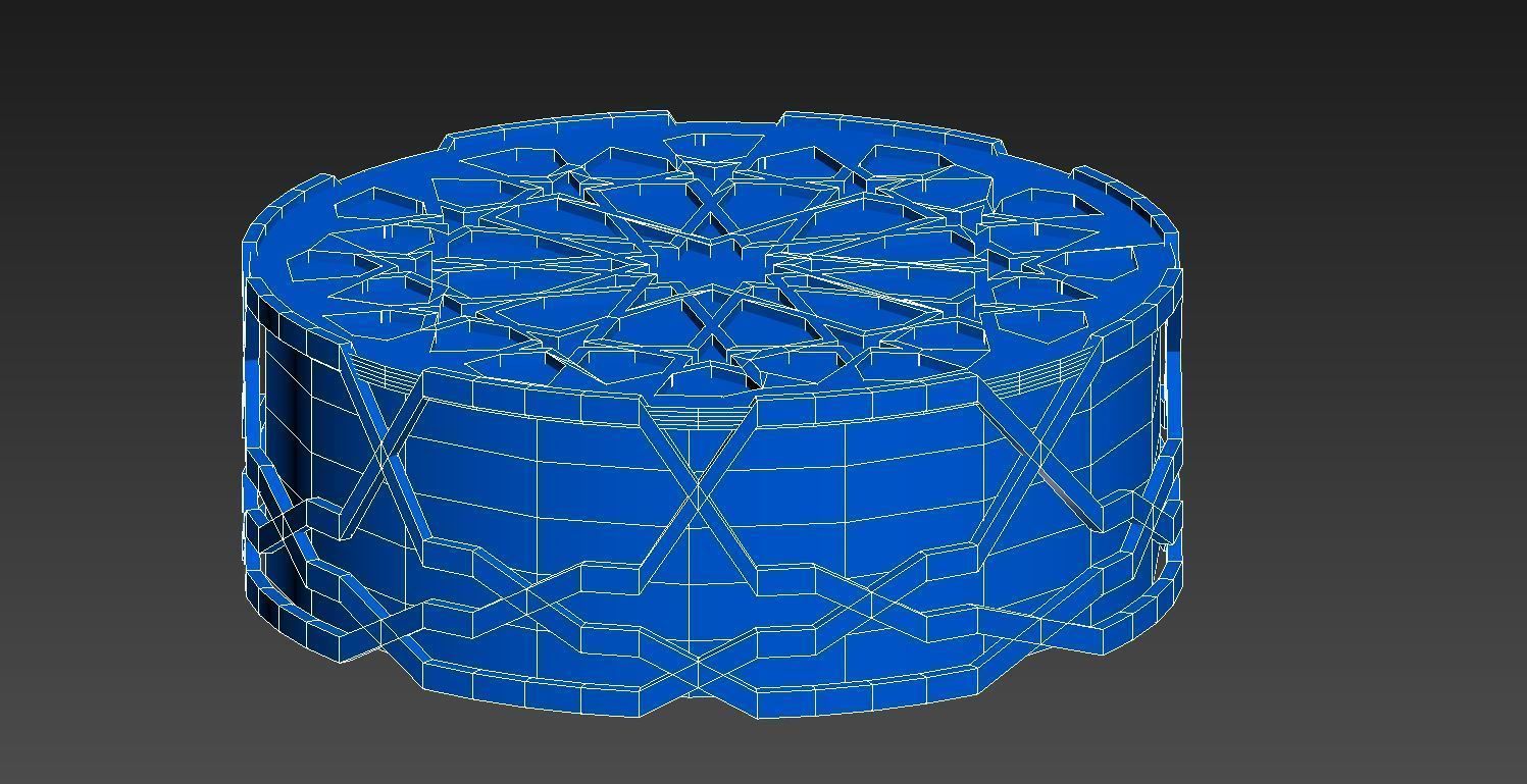 Arabic Decorative Set 3D model_11