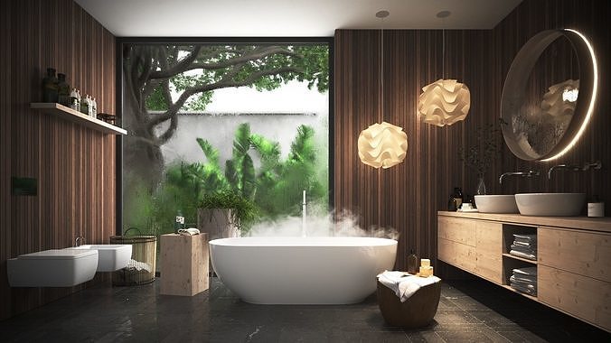 Archmodels vol 263 - bathroom equipment 3D model