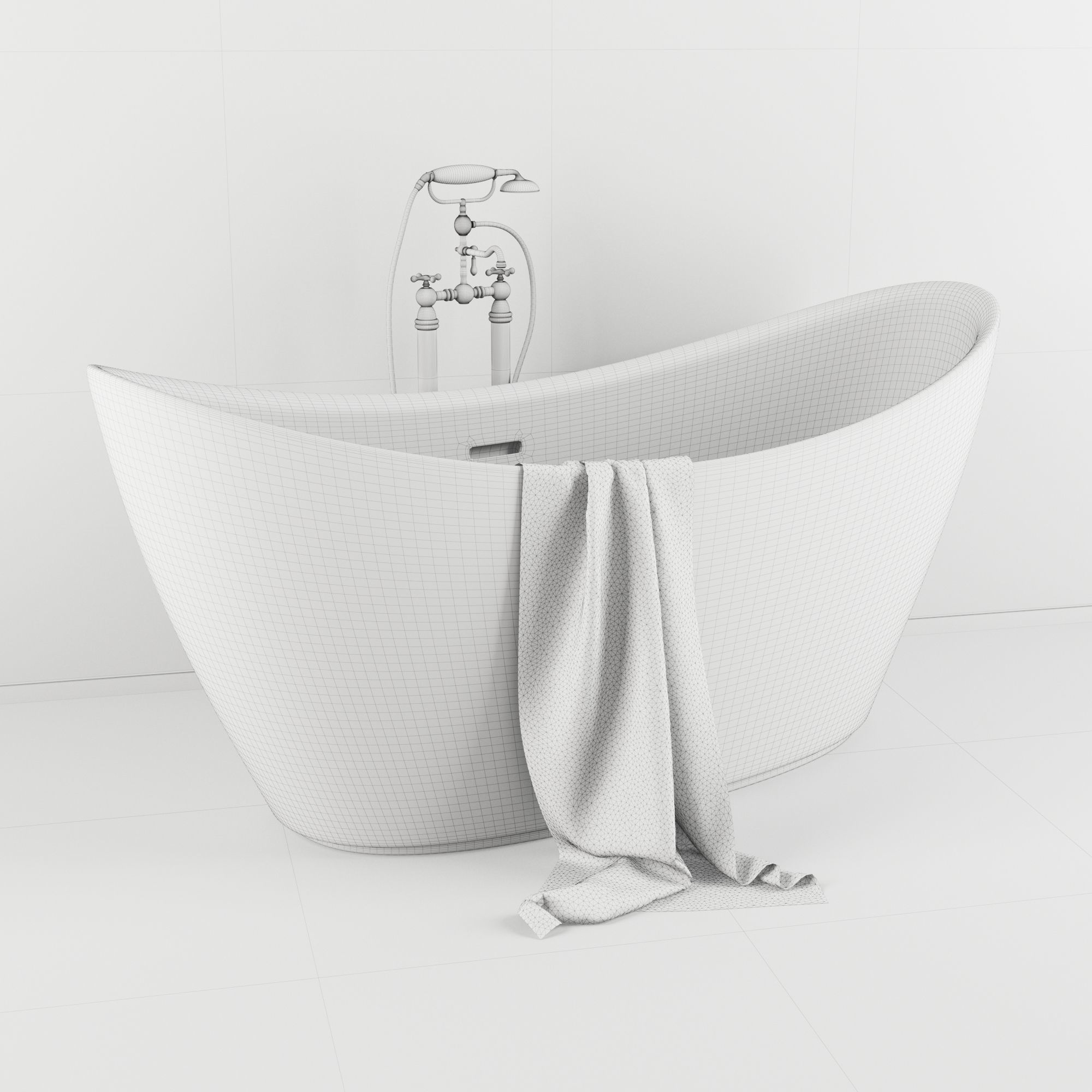Archmodels vol 263 - bathroom equipment 3D model_7