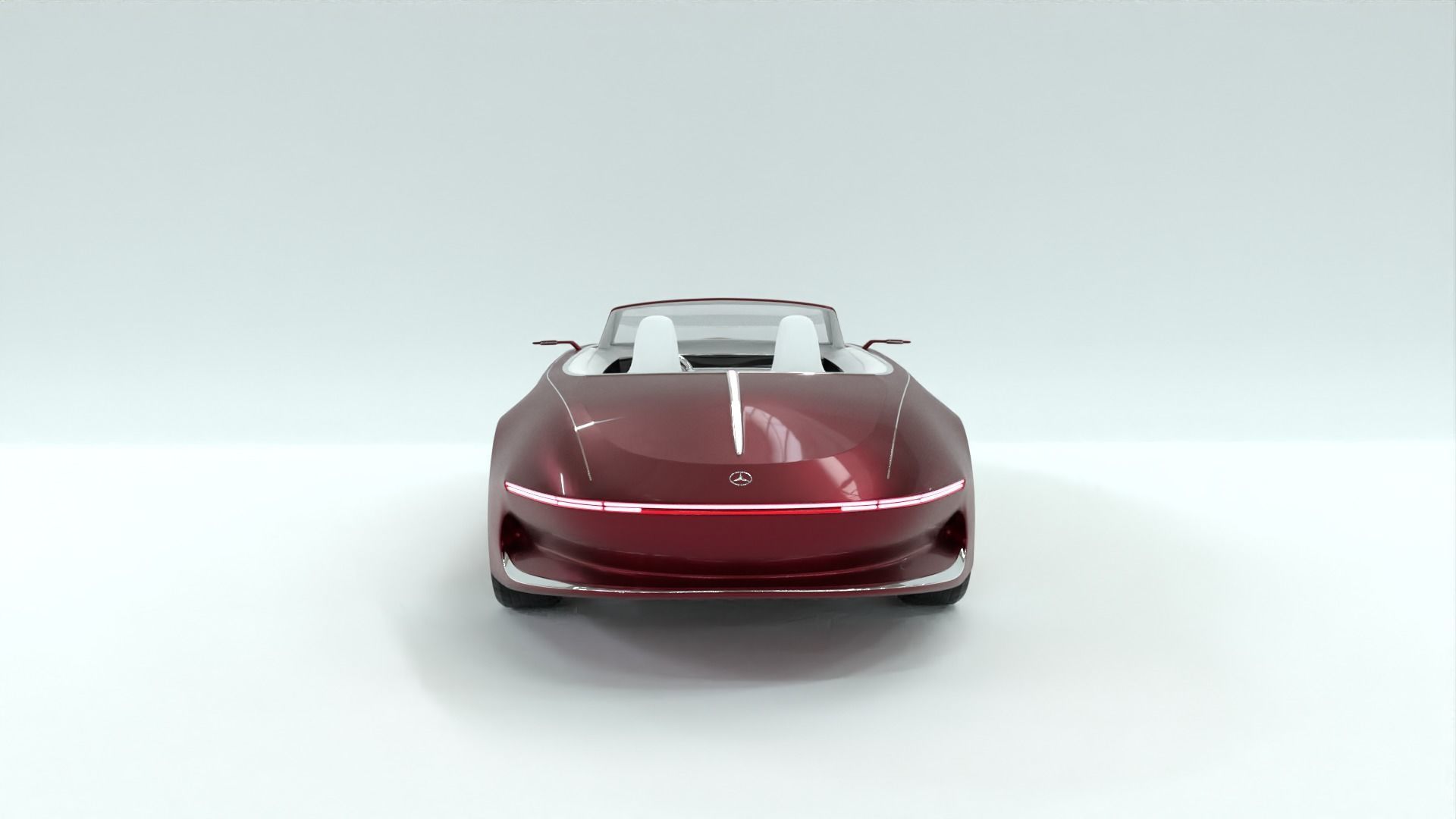 Mercedes Maybach 6 Vision Cabriolet 3D model_23