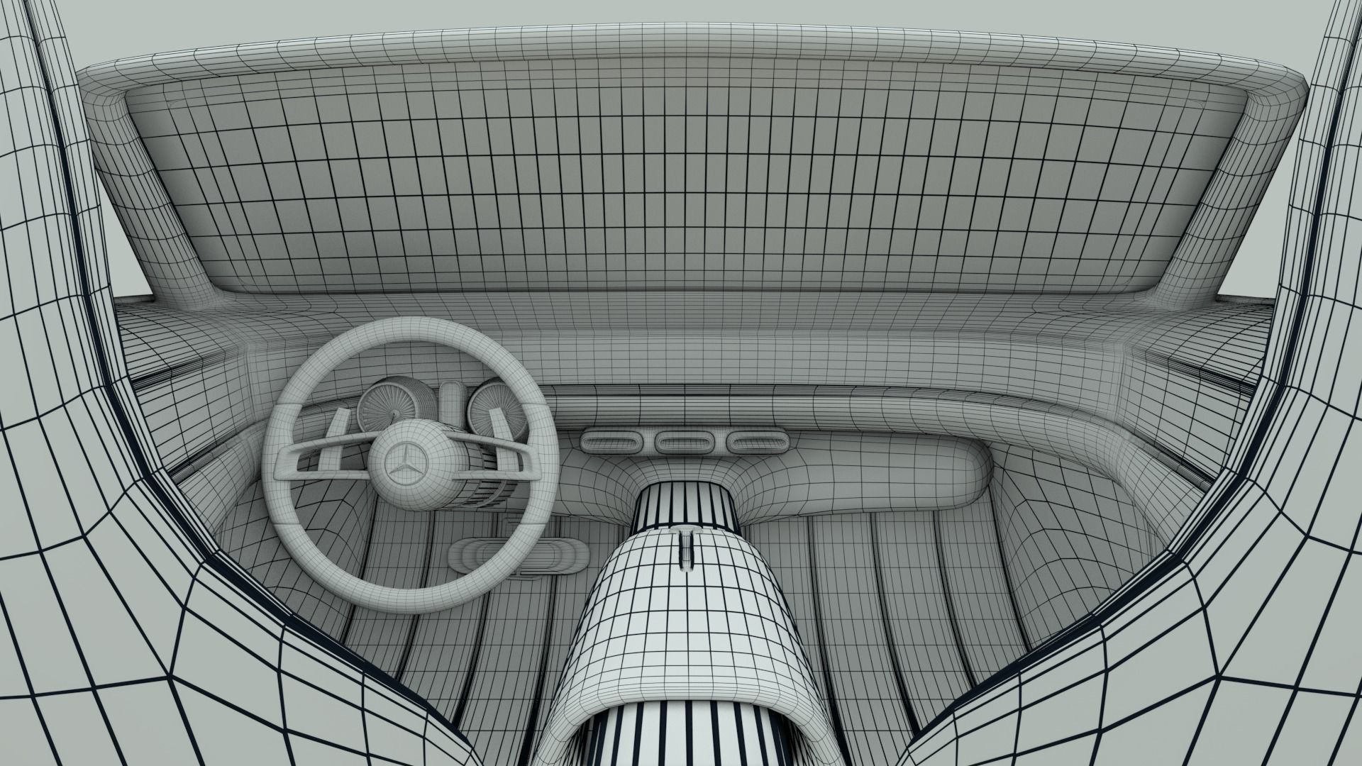 Mercedes Maybach 6 Vision Cabriolet 3D model_34