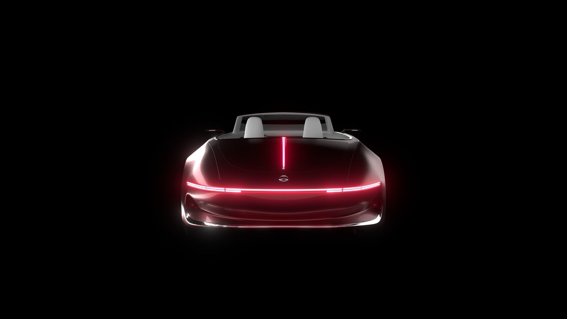 Mercedes Maybach 6 Vision Cabriolet 3D model_4