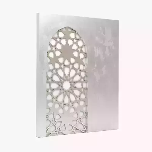 Square Big Door in an Arabic Theme