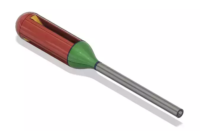 3D TORNAVIDA screwdriver Low-poly 3D model