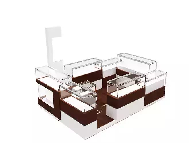 Booth Exhibition Stand a32 3D model