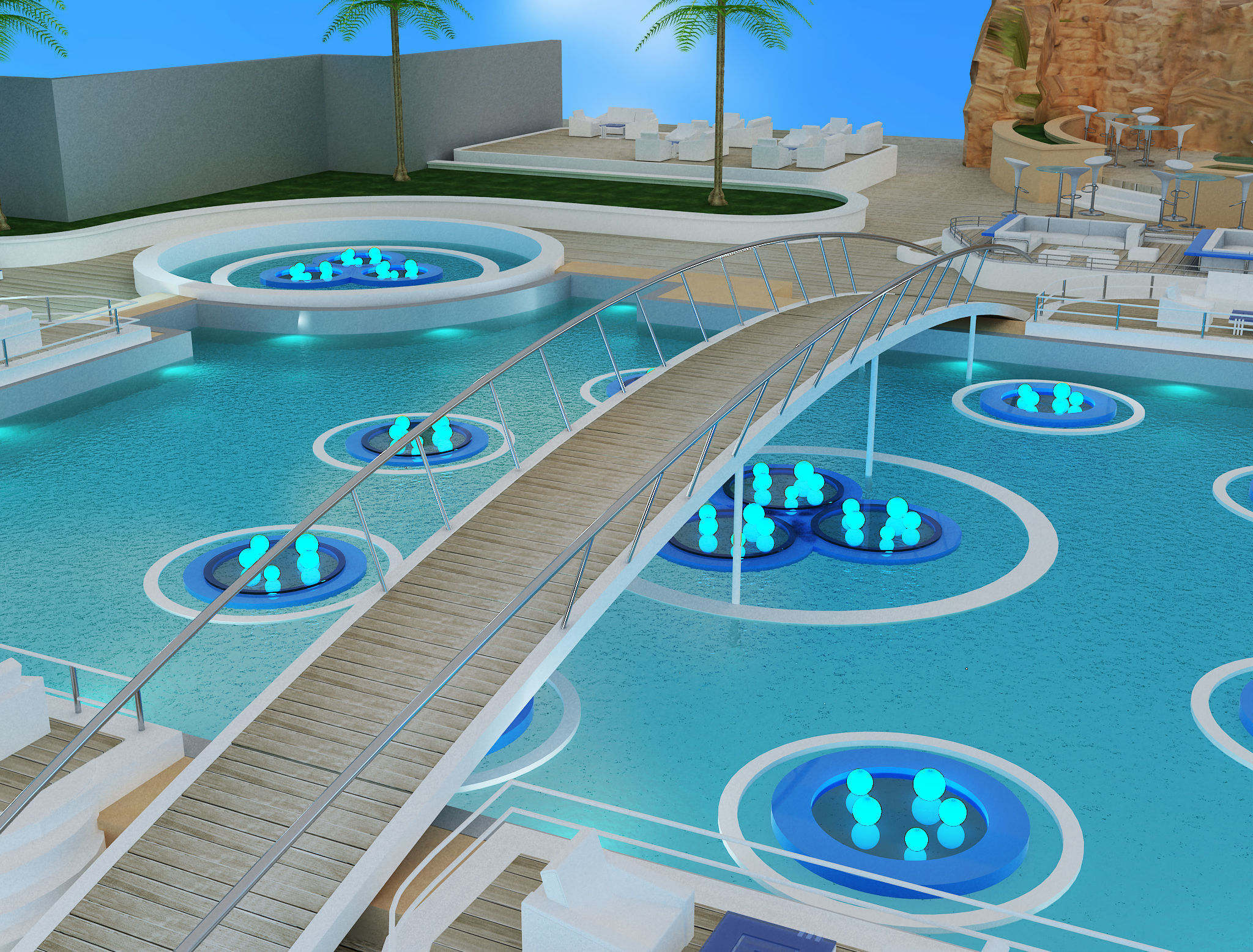 Exterior Event setup a54 3D model_39