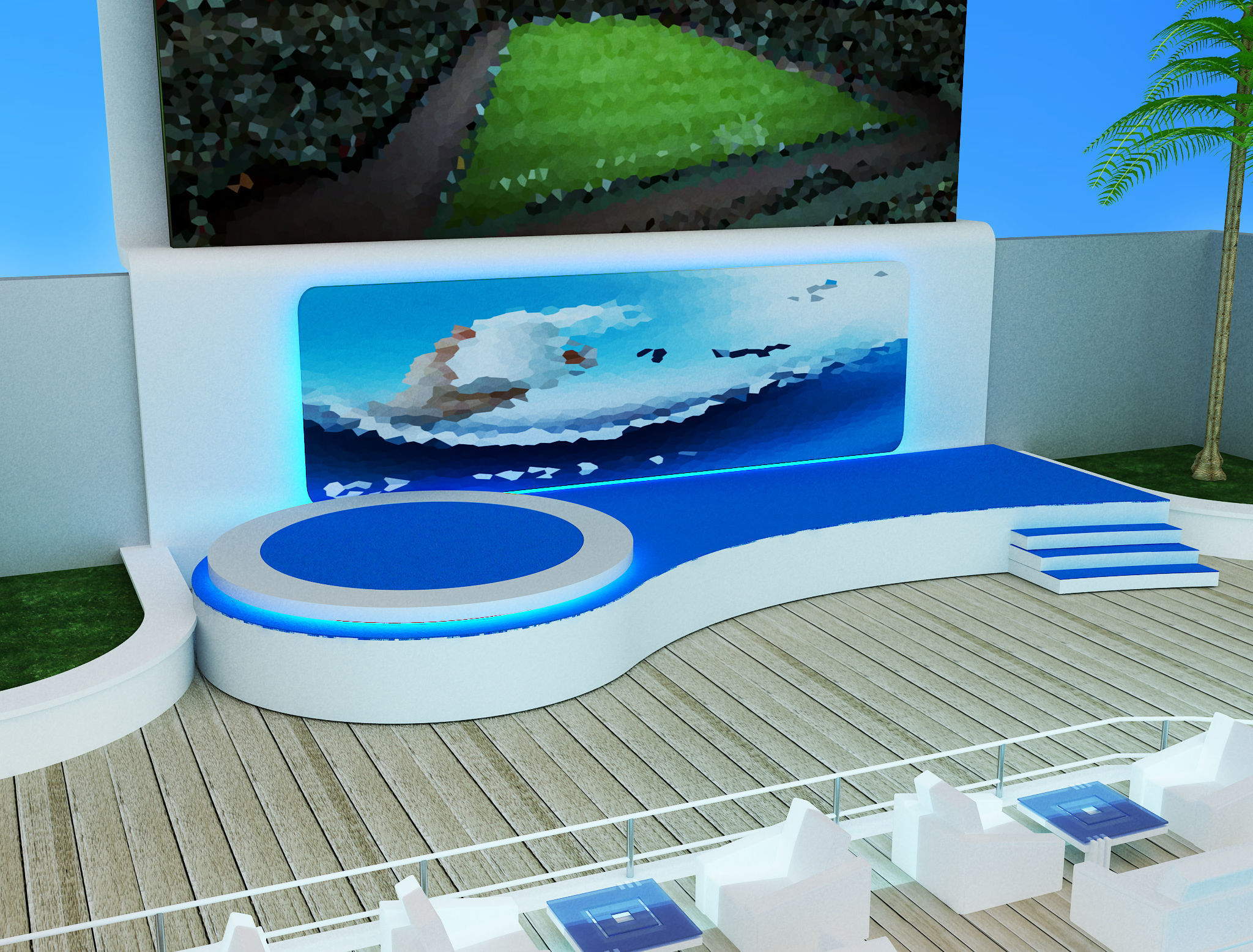 Exterior Event setup a54 3D model_33