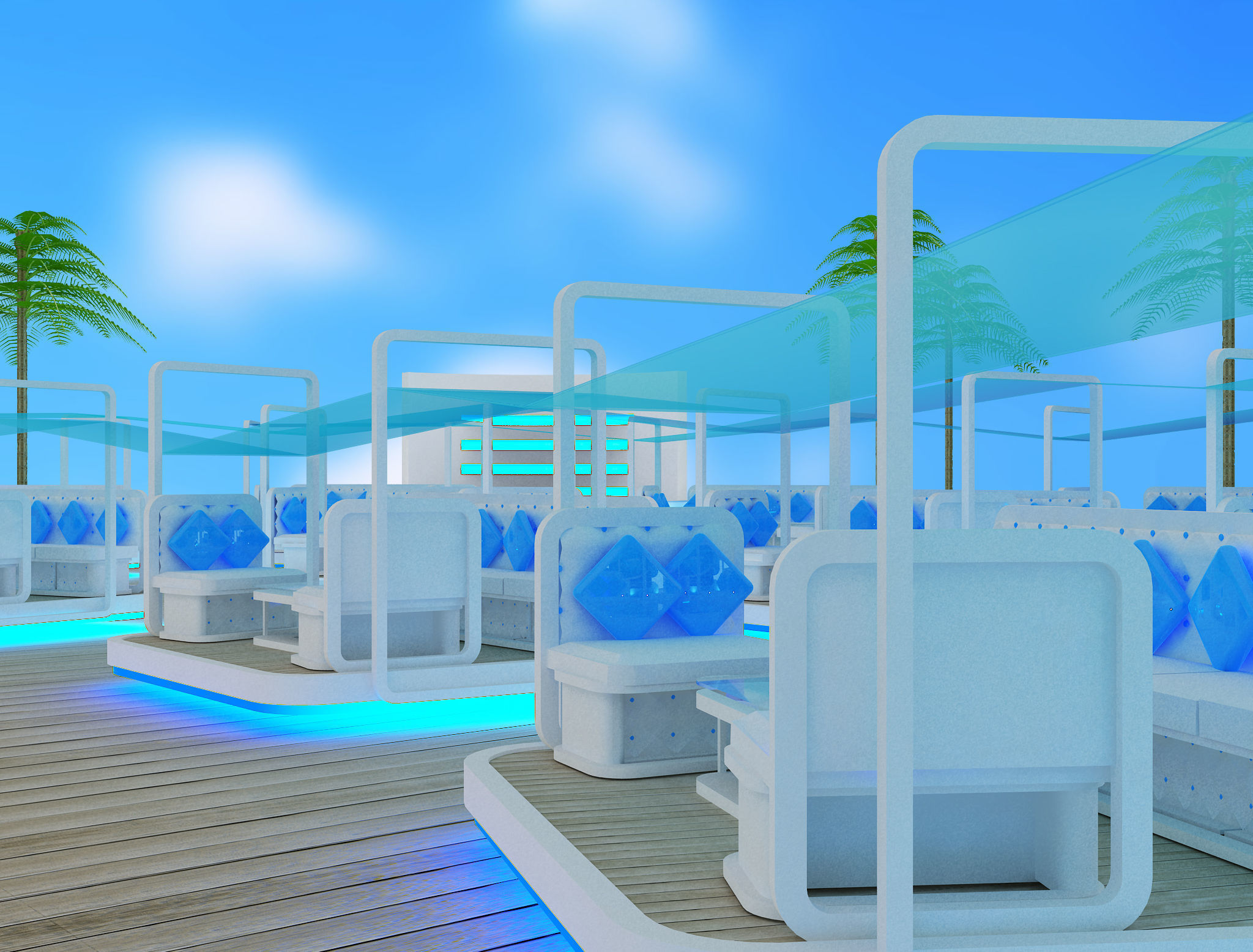 Exterior Event setup a54 3D model_21