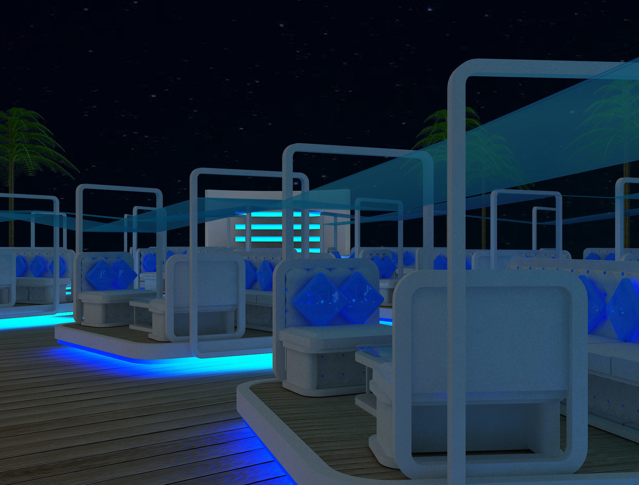 Exterior Event setup a54 3D model_22