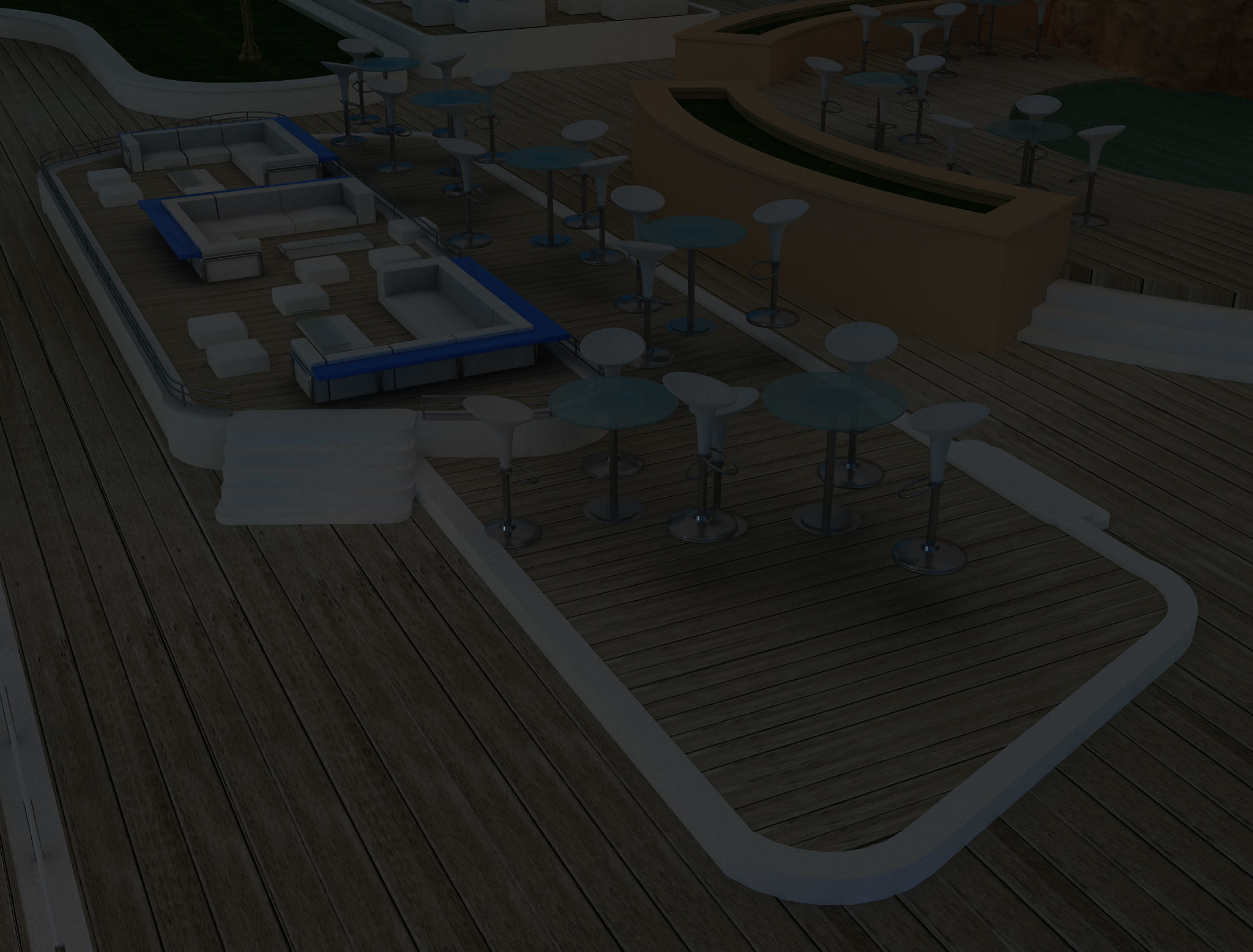 Exterior Event setup a54 3D model_49