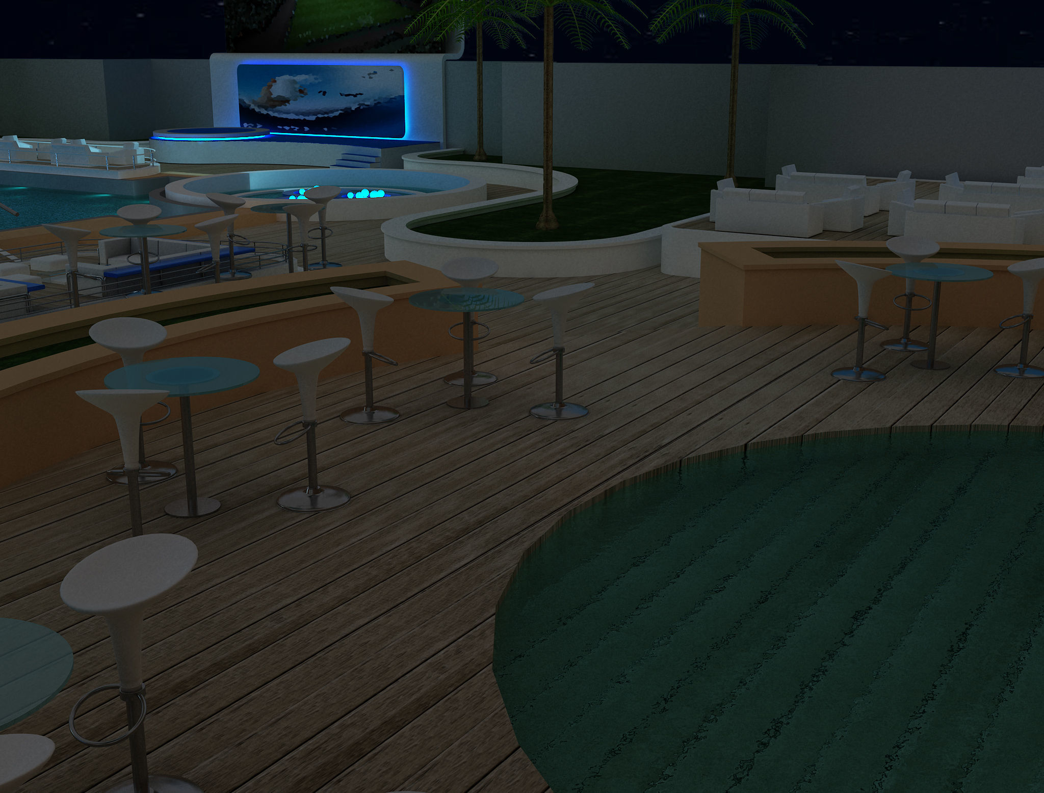 Exterior Event setup a54 3D model_25