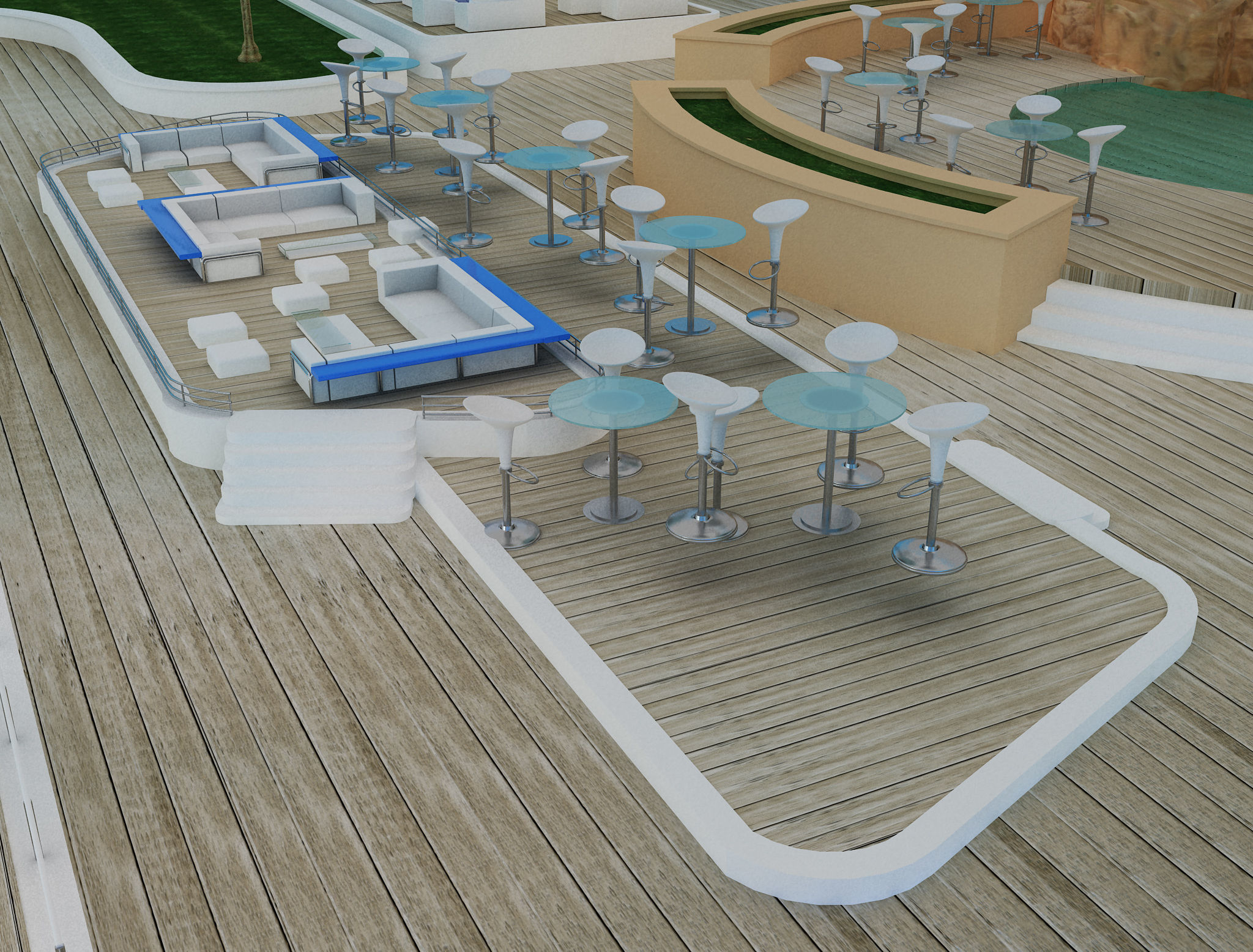 Exterior Event setup a54 3D model_48