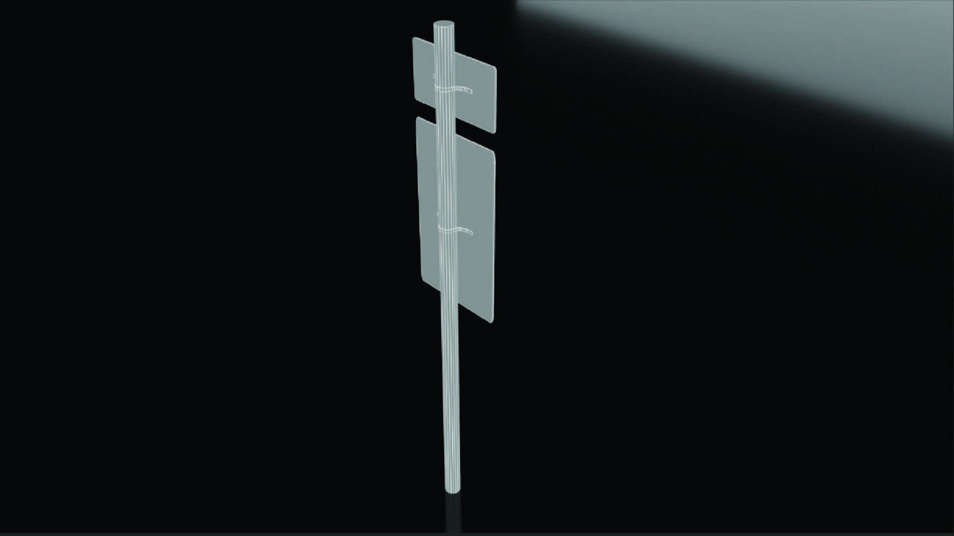 Sign Post 3D model_11