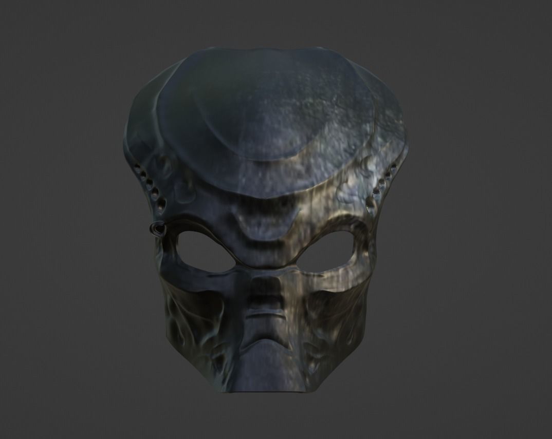 Predator Tank mask 3D print model_1