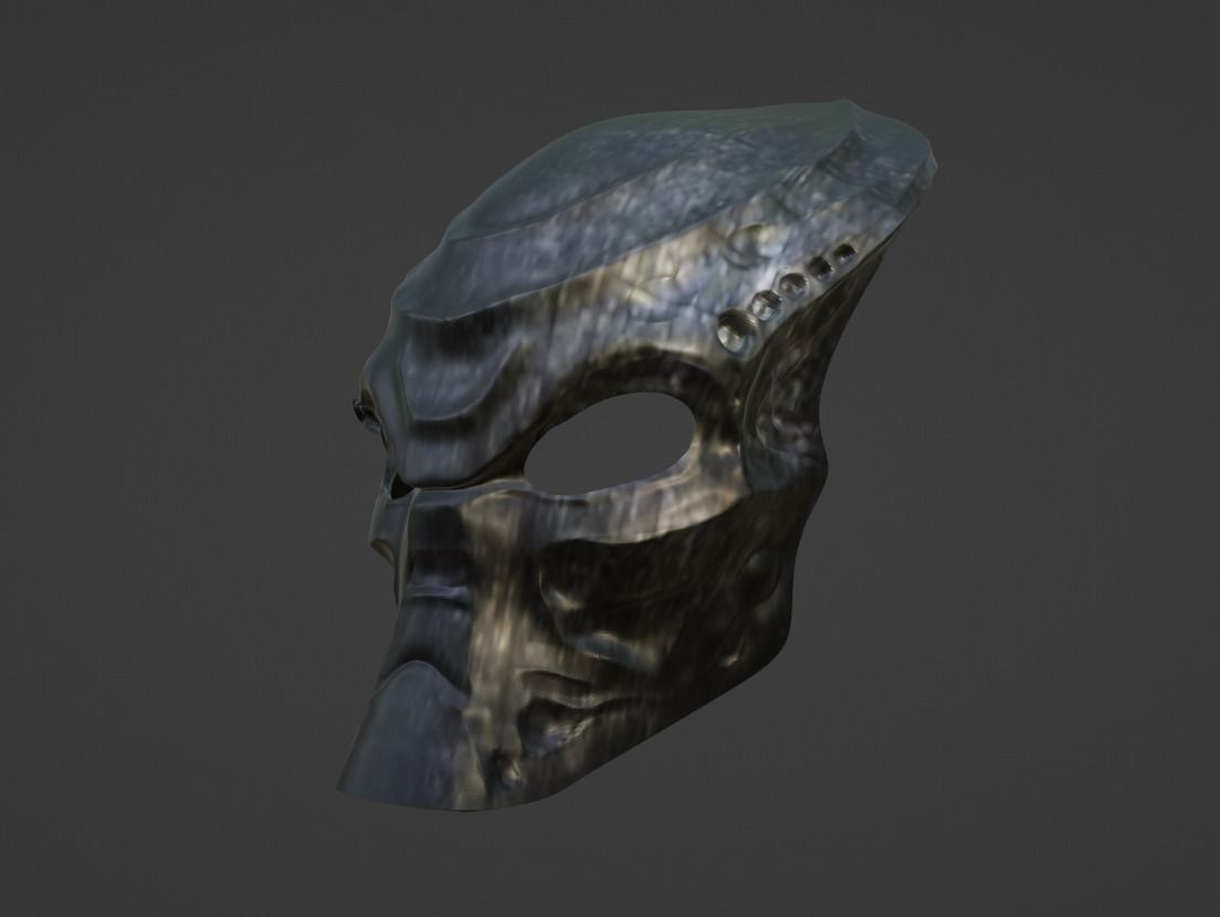 Predator Tank mask 3D print model_3