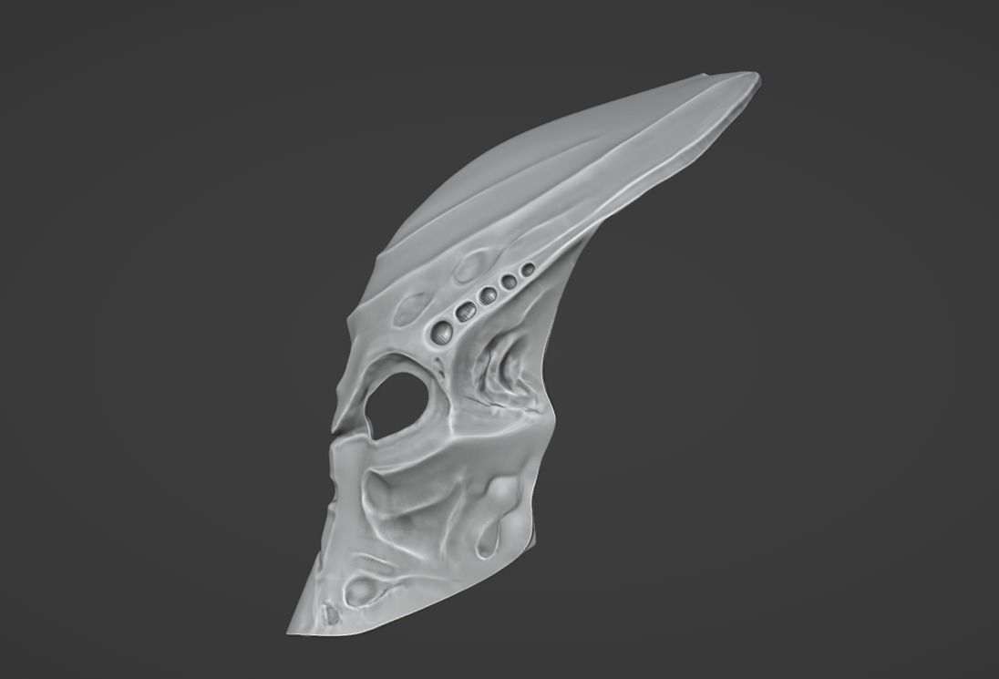 Predator Tank mask 3D print model_5