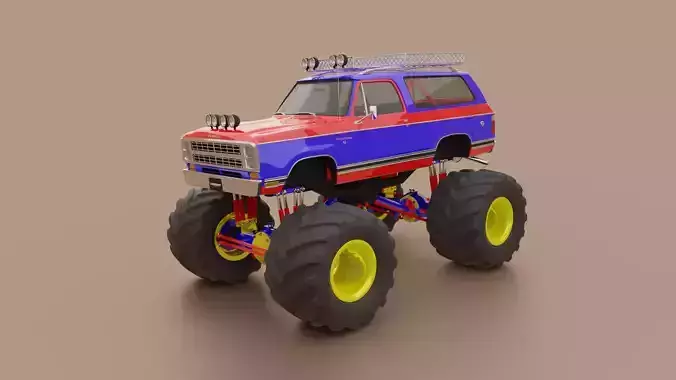 Dodge RAM charger 1979 Monster Truck