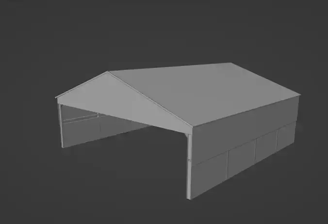 Detailed UK Farm Shed