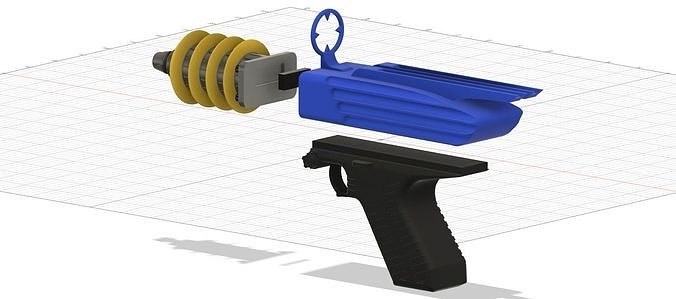 Up N Anatomizer GTA 5 Cosplay Gun 3D print model