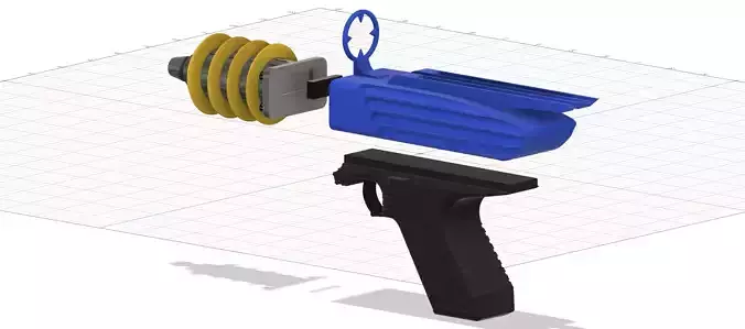 Up N Anatomizer GTA 5 Cosplay Gun 3D print model