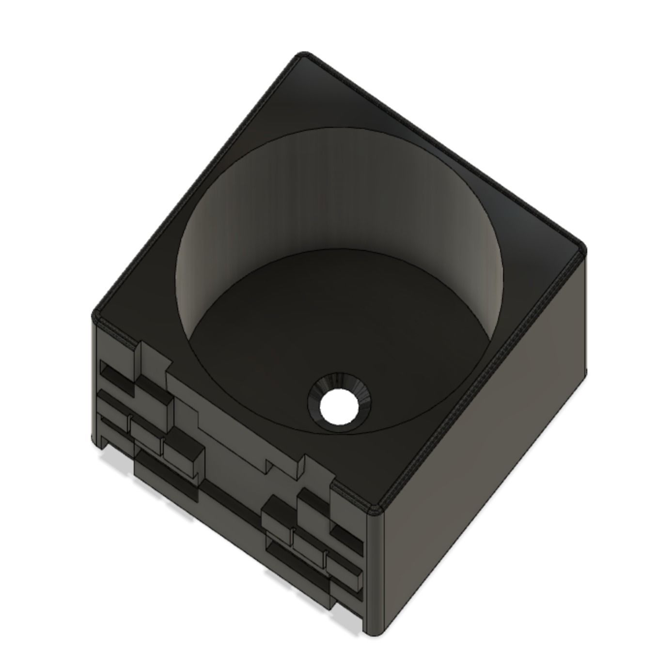 MINECRAFT ENDERMAN MUG AND PLANTER Free 3D print model_2