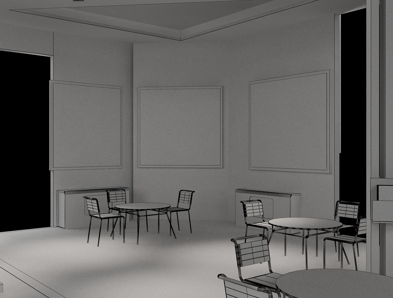 Booth Exhibition Stand a60 3D model_13