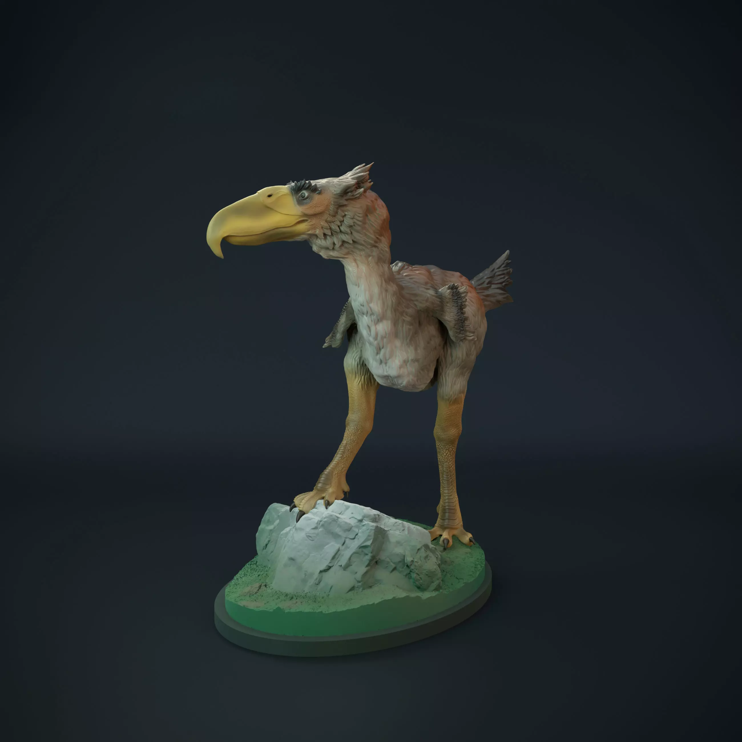 Kelenken standing 3D print model