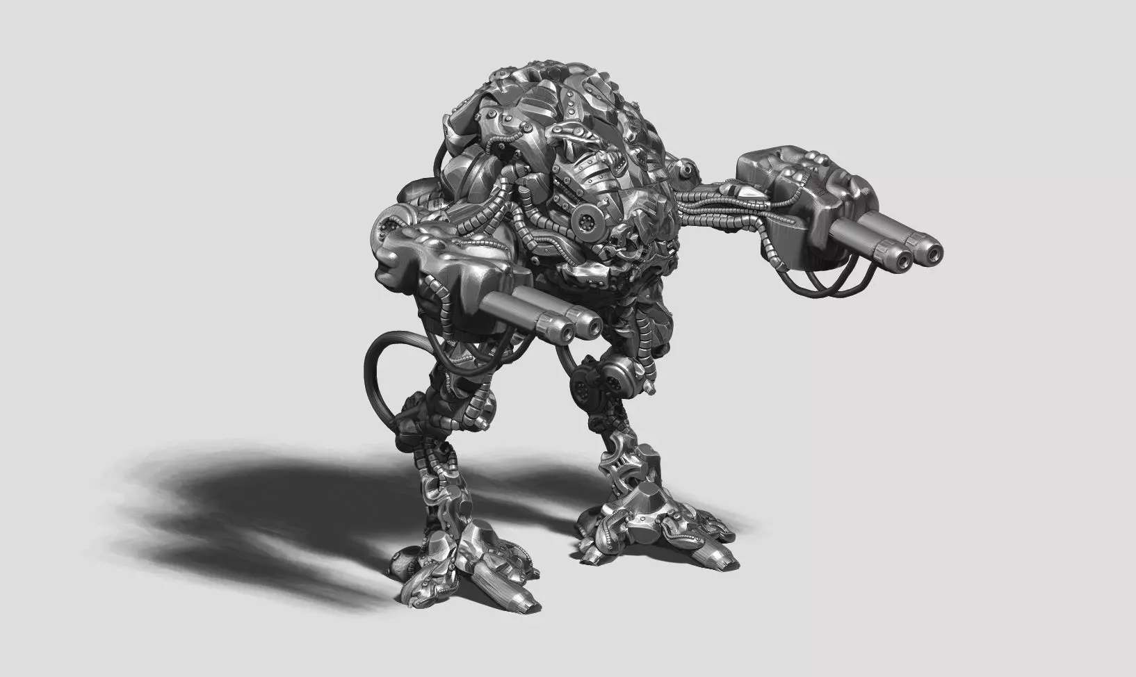 robot battle a14 3d print model  3D print model_0