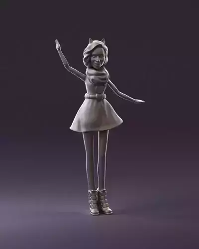 001038 barbie woman 3D Print Ready