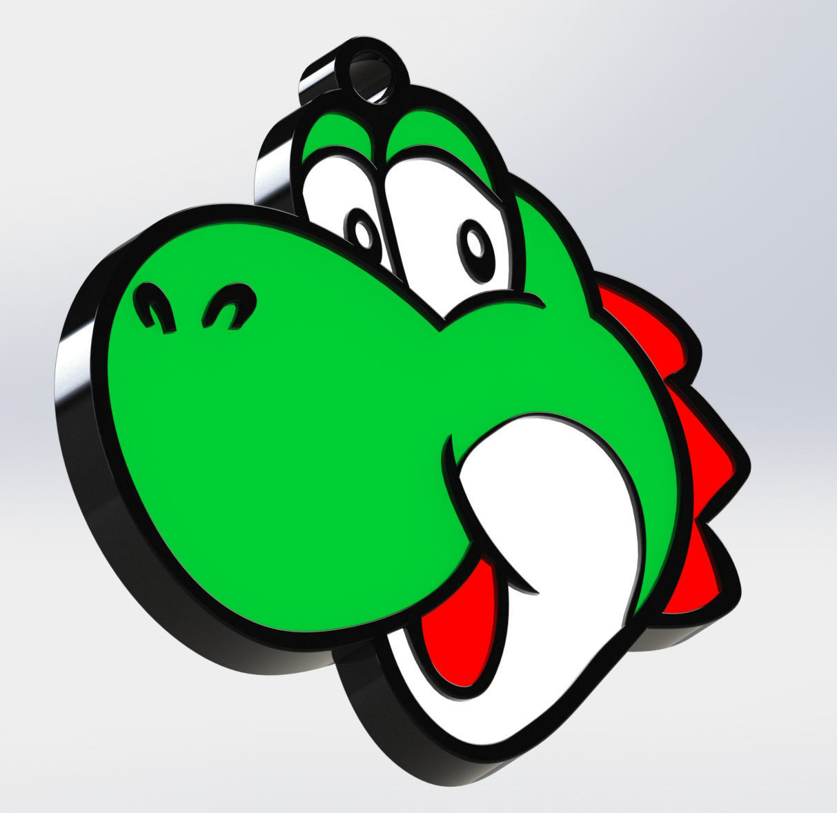 Mario Keychain Pack - 3D Print Model 3D print model_1