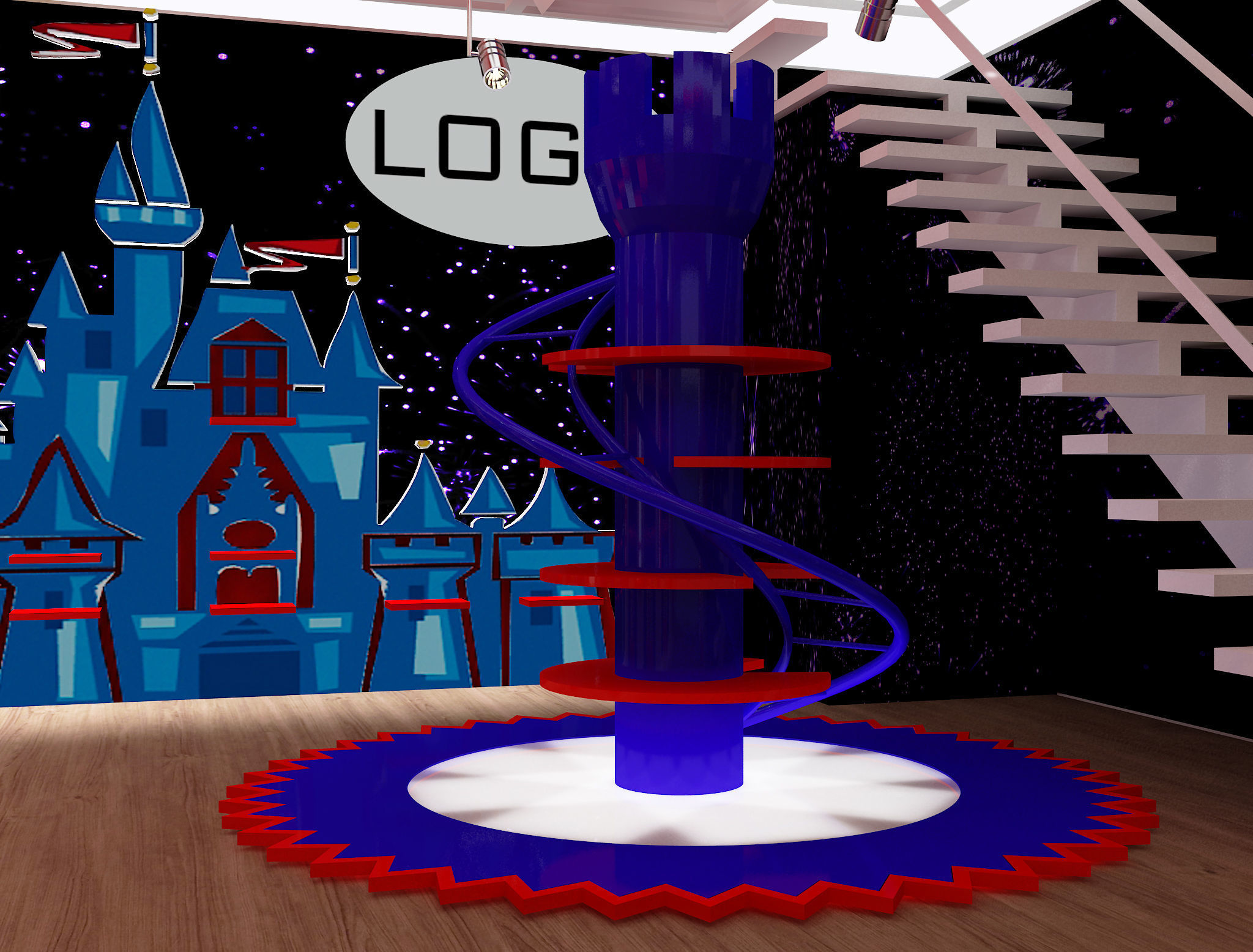  Merchandise Store Supermarket a62 3D model_4