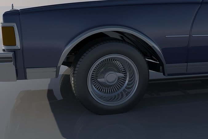 Chevrolet Caprice Wagon 1977  3D print model 7