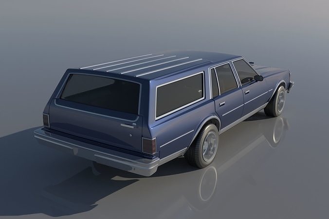 Chevrolet Caprice Wagon 1977  3D print model 4