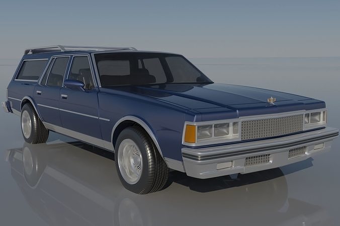 Chevrolet Caprice Wagon 1977  3D print model 6