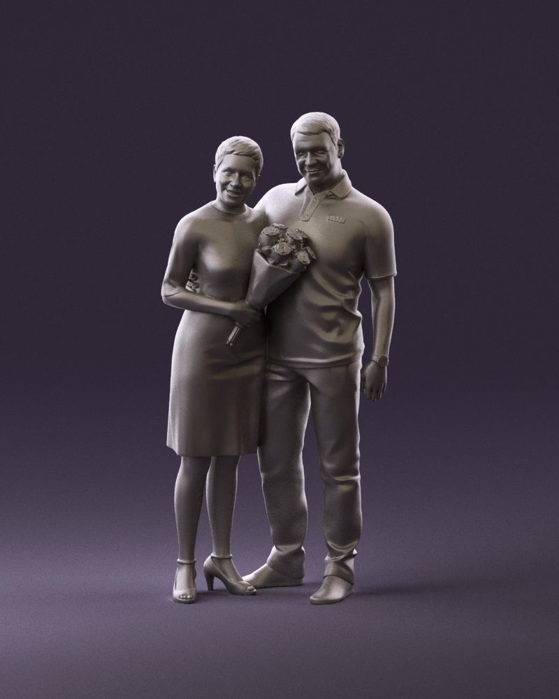 001052 man in purple polo with woman 3D model_11