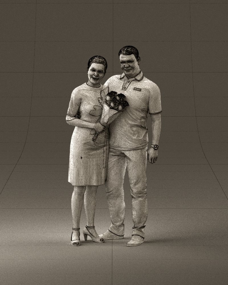 001052 man in purple polo with woman 3D model_23