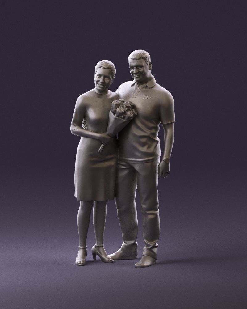 001052 man in purple polo with woman 3D Print Ready 3D print model_11