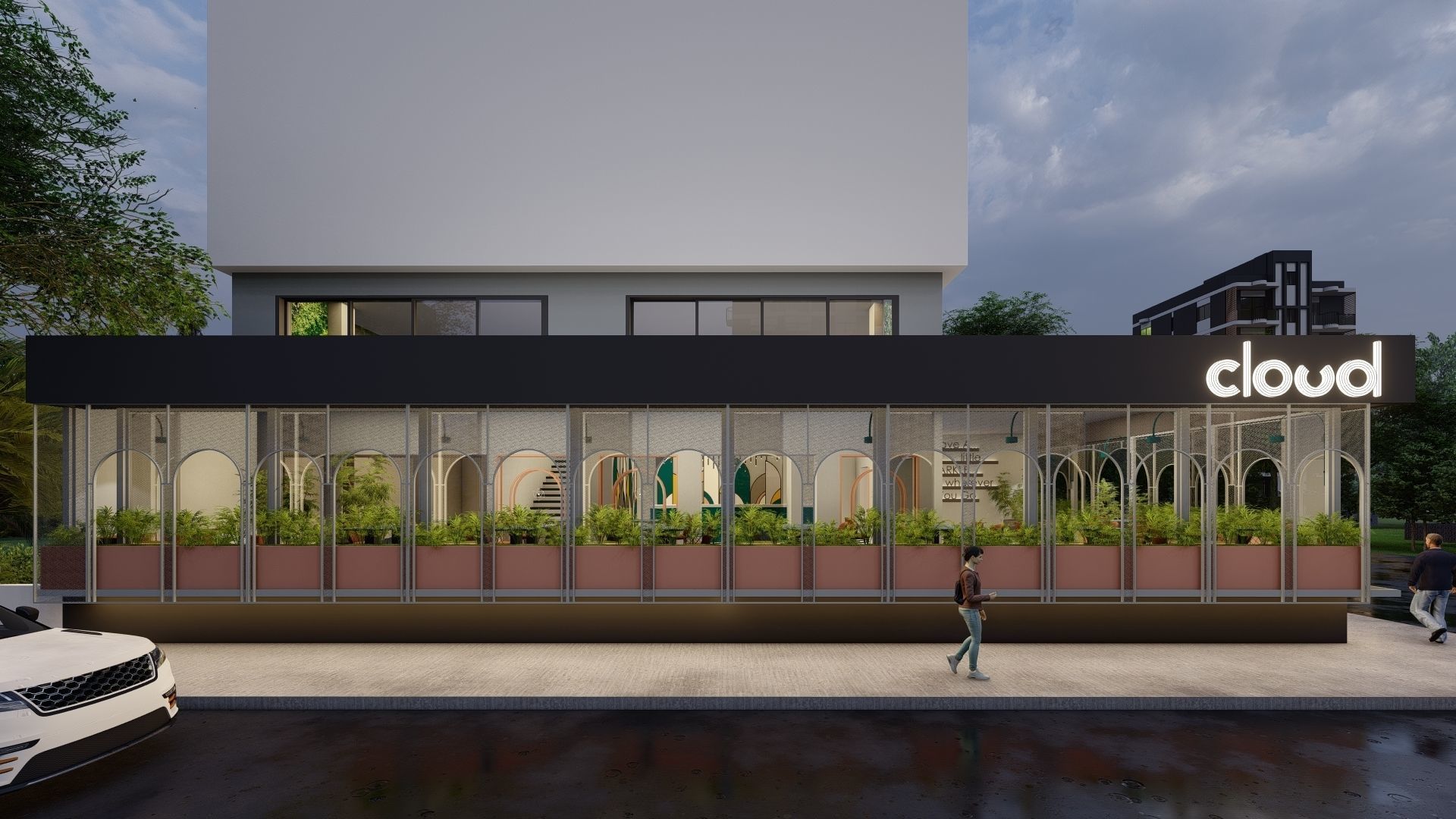 CAFE CLOUD 3D model_2