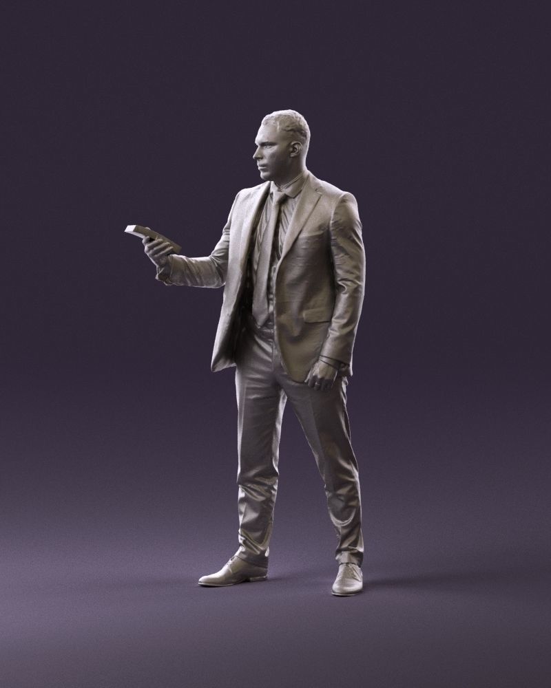 001056 businessman in darkgray suit money in hand 3D model_21