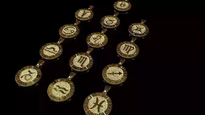 Zodiac signs 12 characters and  ophiuchus