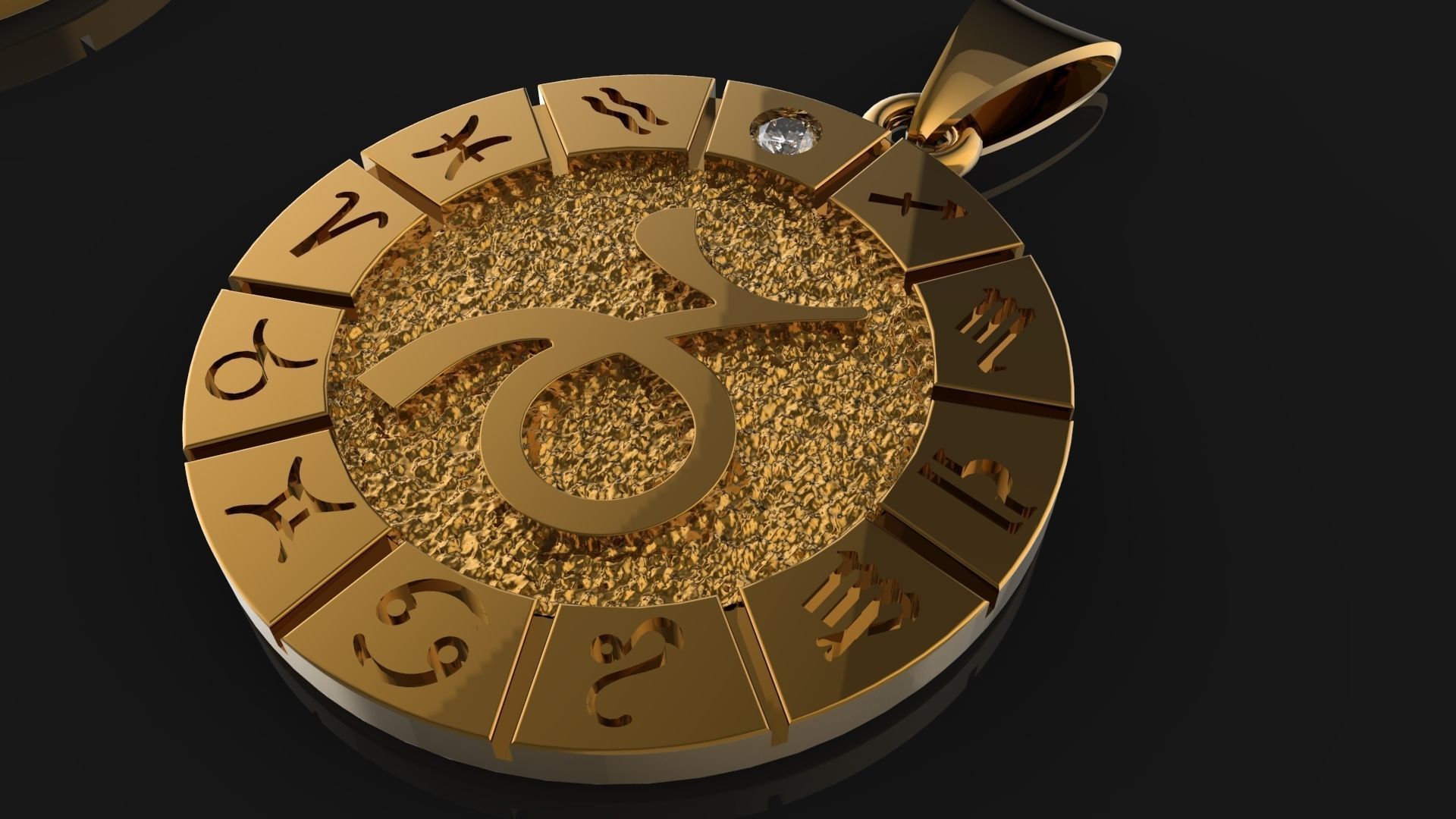 Zodiac signs 12 characters and  ophiuchus 3D print model_1