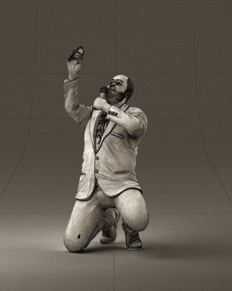 001060 man making an offer of marriage 3D Print Ready 3D print model_24