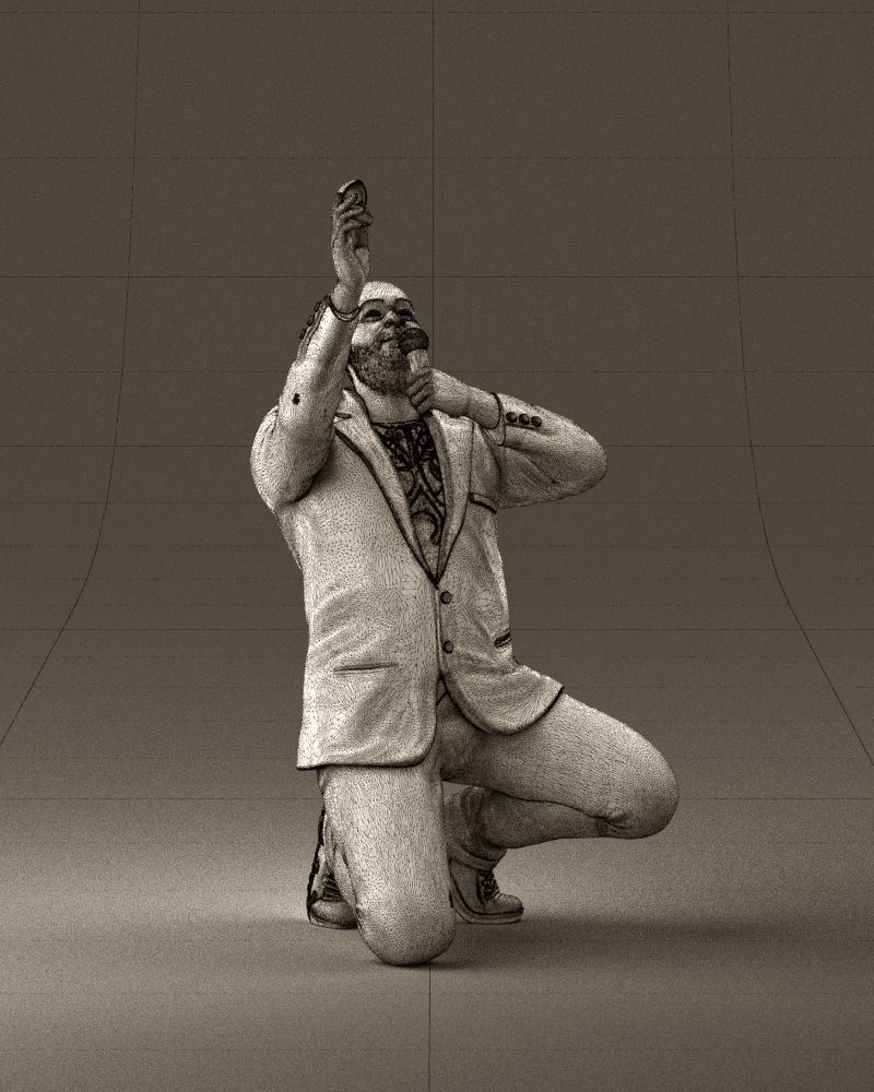 001060 man making an offer of marriage 3D Print Ready 3D print model_27