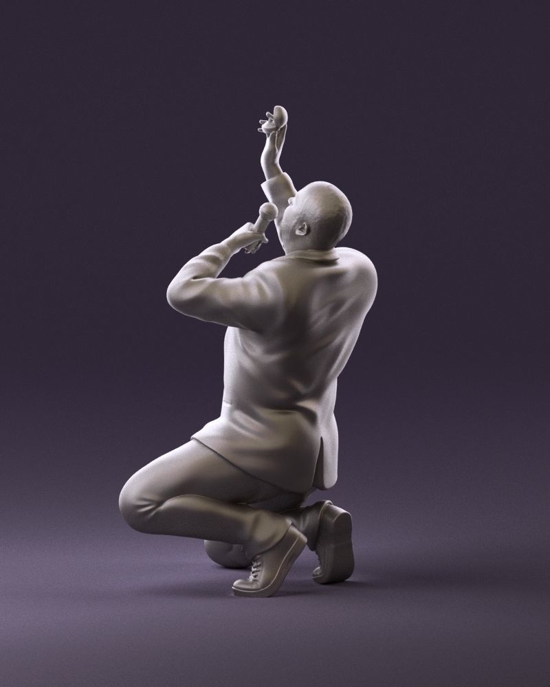 001060 man making an offer of marriage 3D Print Ready 3D print model_8